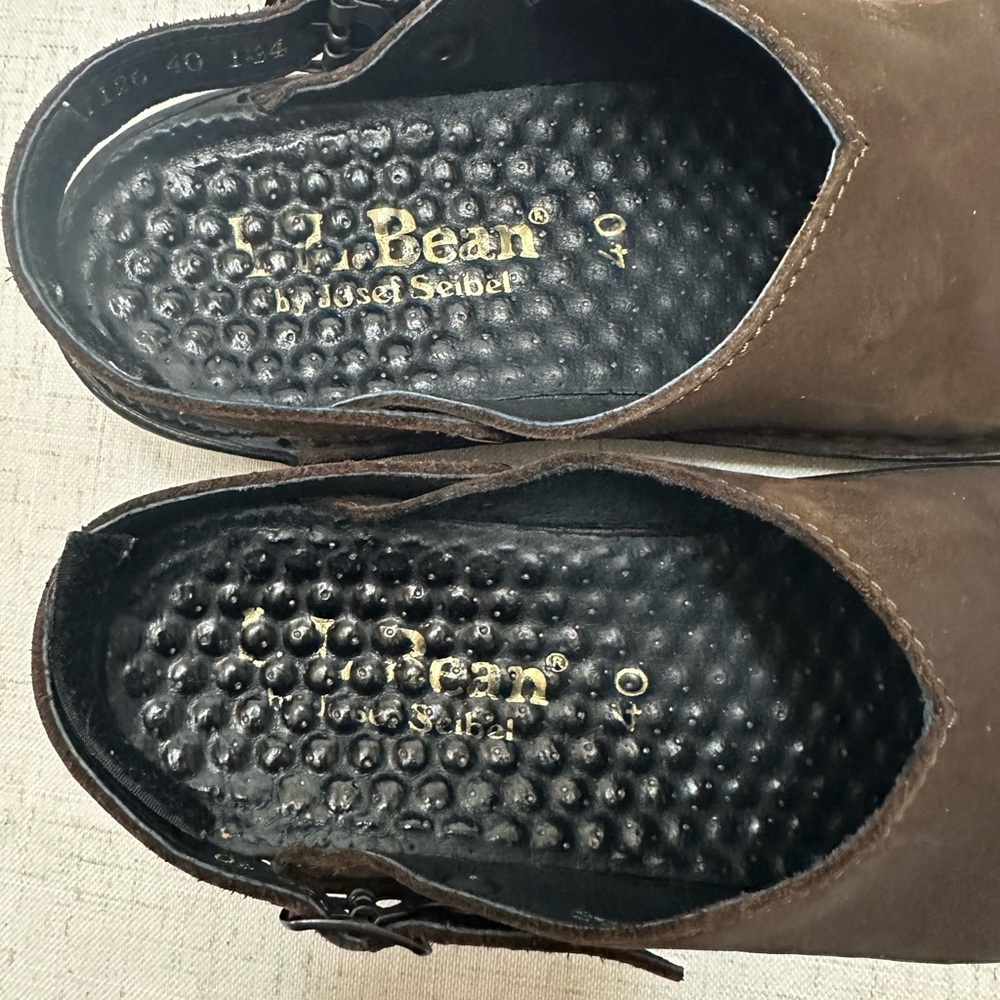 L.L. Bean Dark Brown Leather Loafers - Picture 4 of 10
